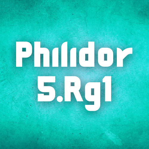 Philidor Defense 5.Rg1 for White